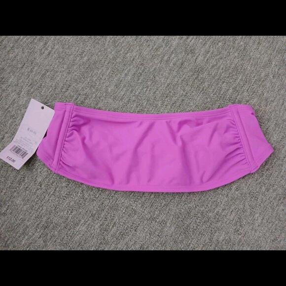 Women's Pull Over Bandeau Bikini Top - Wild Fable™ Orchid Purple Small (4-6) - Picture 1 of 5